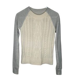 Lululemon Women’s Cable Knit Sweater Sweatshirt XS or S